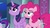 Size: 1920x1080 | Tagged: safe, screencap, pinkie pie, starlight glimmer, twilight sparkle, alicorn, earth pony, pony, g4, school raze, cutie mark, discovery family logo, female, lidded eyes, mare, twilight sparkle (alicorn)