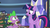 Size: 1280x720 | Tagged: safe, screencap, spike, twilight sparkle, alicorn, pony, father knows beast, g4, my little pony: friendship is magic, book, library, twilight sparkle (alicorn), twilight's castle, twilight's castle library