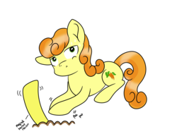 Size: 3000x2280 | Tagged: safe, artist:rainbowtashie, carrot top, golden harvest, lemon hearts, g4, burying, high res, implied grimdark, nothing to see here, simple background, soil, transparent background