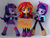 Size: 1198x900 | Tagged: safe, anonymous editor, artist:whatthehell!?, edit, edited edit, sunset shimmer, twilight sparkle, equestria girls, g4, doll, eqg minis sunset's sign, equestria girls minis, eqventures of the minis, female, irl, photo, self ponidox, sign, thot, toy