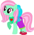 Size: 380x384 | Tagged: safe, artist:selenaede, artist:user15432, minty, earth pony, fairy, fairy pony, pony, g3, g4, base used, clothes, costume, fairy costume, fairy wings, g3 to g4, generation leap, halloween, halloween costume, hasbro, hasbro studios, holiday, shoes, solo, wings