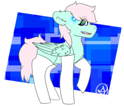 Size: 5400x4600 | Tagged: safe, artist:diane-thorough, oc, oc only, oc:april, pegasus, pony, absurd resolution, clothes, detroit: become human, female, full body, simple background, socks, solo, transparent background