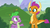 Size: 1280x720 | Tagged: safe, screencap, smolder, spike, father knows beast, g4, my little pony: friendship is magic