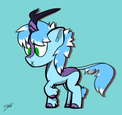 Size: 1700x1601 | Tagged: safe, artist:icy wind, oc, oc only, oc:icy wind, kirin, kirin-ified, solo, species swap