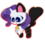 Size: 2984x2680 | Tagged: safe, artist:kittyrosie, rarity, pony, unicorn, g4, animal costume, cat costume, clothes, collar, colored pupils, costume, cute, female, heart eyes, high res, mare, raribetes, simple background, socks, solo, striped socks, transparent background, wingding eyes