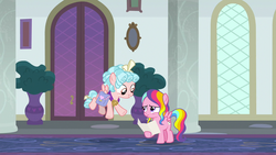 Size: 1280x720 | Tagged: safe, screencap, cozy glow, pegasus, pony, g4, school raze, female, filly