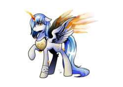 Size: 3507x2480 | Tagged: safe, artist:dormin-dim, oc, oc only, oc:crystal, alicorn, pony, alicorn oc, commission, female, high res, mare, simple background, solo, transparent background
