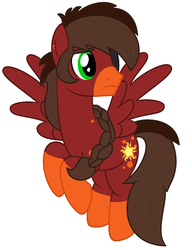 Size: 1192x1556 | Tagged: safe, artist:piñita, oc, oc only, oc:sun burns, pegasus, pony, male, simple background, solo, vector, white background