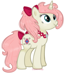 Size: 1268x1456 | Tagged: safe, artist:talentspark, oc, oc only, oc:luminosity, pony, unicorn, bow, female, mare, simple background, solo, tail bow, transparent background
