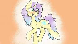 Size: 1137x640 | Tagged: safe, artist:diamondbloomxp, oc, oc only, oc:lily pad, pony, unicorn, female, mare, solo