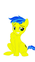 Size: 540x960 | Tagged: safe, earth pony, pony, chest fluff, fluffy, male, simple background, solo, stallion, transparent background