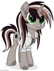 Size: 4598x5989 | Tagged: safe, artist:suramii, oc, oc only, oc:rejtveny, pony, unicorn, absurd resolution, clothes, female, freckles, mare, simple background, smiling, solo, transparent background