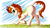 Size: 1600x900 | Tagged: safe, artist:shydale, autumn blaze, kirin, g4, my little pony: friendship is magic, sounds of silence, abstract background, blazebutt, butt, female, plot, solo, stupid sexy autumn blaze, wallpaper