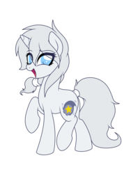Size: 3000x4000 | Tagged: safe, artist:darkstorm mlp, oc, oc only, oc:wishing star, pony, unicorn, female, mare, rule 63, simple background, solo, transparent background, white fur, white mane