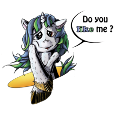 Size: 1191x1242 | Tagged: safe, artist:al-kpon, oc, oc only, oc:flora prima, pony, unicorn, female, french, frenchy-ponies, mare, simple background, solo, speech bubble, text, transparent background