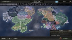 Size: 1920x1080 | Tagged: safe, equestria at war mod, continent, crystal empire, equestria, game mod, game screencap, hearts of iron 4, map, no pony, olenia, original location, stalliongrad, world map, yakyakistan