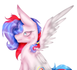 Size: 5000x4608 | Tagged: safe, artist:galaxyswirlsyt, oc, oc only, oc:honey dash, pegasus, pony, absurd resolution, female, mare, simple background, solo, transparent background