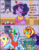 Size: 1280x1656 | Tagged: safe, artist:nichroniclesvsart, fluttershy, rainbow dash, sci-twi, sunset shimmer, twilight sparkle, alicorn, pony, series:princess sciset, g4, alternate hairstyle, equestria girls ponified, human pony dash, human pony fluttershy, ponified, sci-twilicorn, short hair rainbow dash, twilight sparkle (alicorn)