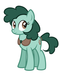 Size: 1440x1800 | Tagged: safe, artist:thecheeseburger, oc, oc only, oc:fern, earth pony, pony, g4, brown eyes, female, mare, simple background, transparent background