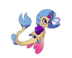 Size: 5000x4000 | Tagged: safe, artist:chedx, princess skystar, fish, seapony (g4), g4, my little pony: the movie, female, princess, simple background, solo, transparent background