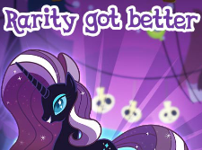 Size: 225x167 | Tagged: safe, gameloft, nightmare rarity, pony, g4, blatant lies, female, meme, solo, wow! glimmer