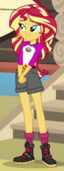 Size: 211x564 | Tagged: safe, screencap, sunset shimmer, equestria girls, g4, my little pony equestria girls: legend of everfree, cropped, female, solo