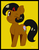 Size: 1024x1306 | Tagged: safe, artist:yanie-the-brown-pone, oc, oc only, oc:yanie, pony, brown, cute, earth, female, one eye closed, simple background, solo, wink