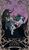 Size: 822x1425 | Tagged: safe, artist:sourcherry, derpibooru exclusive, pony of shadows, stygian, pony, unicorn, g4, cape, clothes, death (tarot card), first male alicorn, hourglass, major arcana, male, modern art, nouveau, playing card, stallion, tarot, tarot card