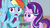 Size: 1280x720 | Tagged: safe, screencap, rainbow dash, starlight glimmer, pegasus, pony, unicorn, g4, school raze, duo, female, mare