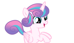 Size: 1024x597 | Tagged: safe, artist:davidpinskton117, princess flurry heart, pony, g4, cute, female, filly, flurrybetes, older, simple background, solo, transparent background, vector