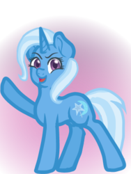 Size: 300x400 | Tagged: safe, artist:bat-blood, trixie, pony, g4, female, gradient background, simple background, solo, transparent background