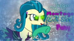 Size: 1280x720 | Tagged: safe, artist:foreverbunkey123, juniper montage, pony, equestria girls, g4, mirror magic, spoiler:eqg specials, base used, equestria girls ponified, juniper monstar, ponified