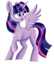 Size: 1668x1974 | Tagged: safe, artist:beashay, twilight sparkle, alicorn, pony, g4, female, mare, simple background, smiling, solo, transparent background, twilight sparkle (alicorn)