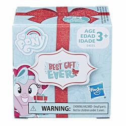 Size: 1500x1500 | Tagged: safe, pinkie pie, g4, my little pony best gift ever, official, box, gift wrapped, grin, hasbro, merchandise, my little pony logo, smiling