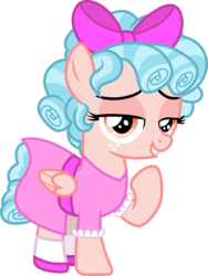 Size: 903x1200 | Tagged: safe, artist:cloudy glow, cozy glow, pegasus, pony, g4, what lies beneath, bow, cats don't dance, clothes, cozybetes, crossover, cute, darla dimple, female, filly, freckles, hair bow, simple background, smiling, solo, trace, transparent background