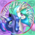 Size: 900x900 | Tagged: safe, artist:ravvij, princess celestia, princess luna, alicorn, pony, fallout equestria, g4, bottle, bottlecap, bust, cap, duo, duo female, fallout, female, flowing mane, horn, mare, portrait, princess, profile, royal sisters, sisters, soda, text, twin sisters, twin sisters cola, two sisters