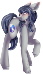 Size: 1944x3318 | Tagged: safe, artist:mauuwde, oc, oc only, oc:moonstone, earth pony, pony, female, mare, simple background, solo, transparent background