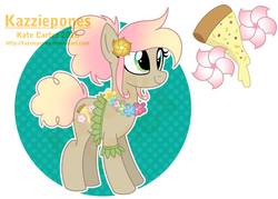 Size: 1024x735 | Tagged: safe, artist:kazziepones, oc, oc only, earth pony, pony, obtrusive watermark, solo, watermark