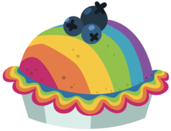 Size: 3413x2612 | Tagged: safe, artist:dragonchaser123, g4, secrets and pies, blueberry, food, high res, no pony, pie, rainbow blueberry pie, resource, simple background, transparent background, vector