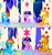 Size: 1024x1092 | Tagged: safe, artist:mandy1412, applejack, rainbow dash, twilight sparkle, alicorn, earth pony, pegasus, pony, g4, party pooped, applejack's hat, comparison, cowboy hat, cutie map, cutie mark, female, friendship throne, hat, mare, scene interpretation, sitting, sweat, sweatdrop, twilight sparkle (alicorn), worried