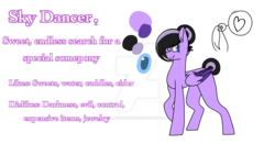 Size: 1024x576 | Tagged: safe, artist:lightxwolf19, oc, oc only, oc:sky dancer, pegasus, pony, deviantart watermark, female, mare, obtrusive watermark, reference sheet, simple background, solo, transparent background, watermark