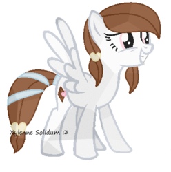 Size: 400x404 | Tagged: safe, artist:xylenneisnotamazing, oc, oc only, oc:chocolate hearts, pegasus, pony, female, mare, simple background, solo, transparent background