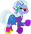 Size: 350x381 | Tagged: safe, artist:firestarartist, artist:user15432, sugarcoat, earth pony, pony, equestria girls, g4, base used, bow, cheerleader, cheerleader outfit, clothes, costume, equestria girls ponified, glasses, hair bow, halloween, halloween costume, hasbro, hasbro studios, holiday, pom pom, ponified, shoes, socks, solo