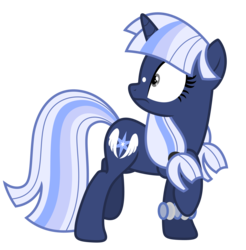 Size: 6532x6649 | Tagged: safe, artist:estories, oc, oc only, oc:silverlay, original species, pony, umbra pony, unicorn, g4, absurd resolution, female, mare, simple background, solo, transparent background, vector