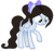 Size: 855x807 | Tagged: safe, artist:cindystarlight, oc, oc only, oc:lucy ghost, pegasus, pony, bow, female, filly, hair bow, ponytail, simple background, solo, transparent background