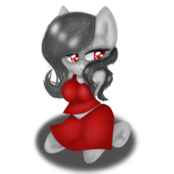 Size: 768x768 | Tagged: dead source, safe, artist:awoomarblesoda, oc, oc only, oc:boring cliche, earth pony, anthro, clothes, cute, female, mare, simple background, skirt, solo, transparent background