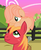 Size: 423x511 | Tagged: dead source, safe, artist:awoomarblesoda, big macintosh, oc, oc:apple soda, earth pony, pony, g4, base used, blank flank, father and daughter, female, filly, hair over one eye, male, offspring, parent:big macintosh, parent:fluttershy, parents:fluttermac, ponies riding ponies, pony hat, riding