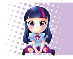 Size: 2048x1668 | Tagged: safe, artist:love2eategg, twilight sparkle, alicorn, human, equestria girls, g4, bowtie, clothes, curtsey, cute, female, human coloration, humanized, leg warmers, moe, shoes, skirt, solo, twiabetes, twilight sparkle (alicorn)