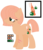 Size: 344x396 | Tagged: dead source, safe, artist:awoomarblesoda, oc, oc only, oc:apple soda, earth pony, pony, female, mare, offspring, parent:big macintosh, parent:fluttershy, parents:fluttermac, reference sheet, scar, simple background, solo, transparent background