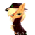 Size: 1300x1300 | Tagged: safe, artist:heddopen, applejack, earth pony, pony, g4, alternate clothes, clothes, ear fluff, female, hat, scarf, simple background, solo, tattoo